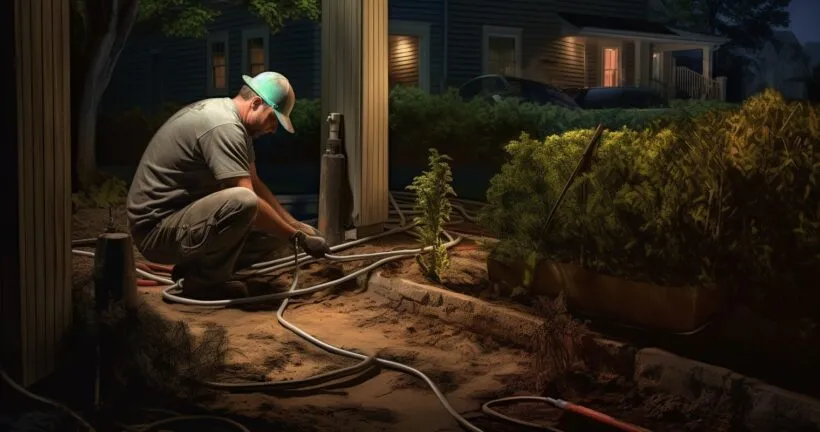 Installing Underground Electrical Wiring