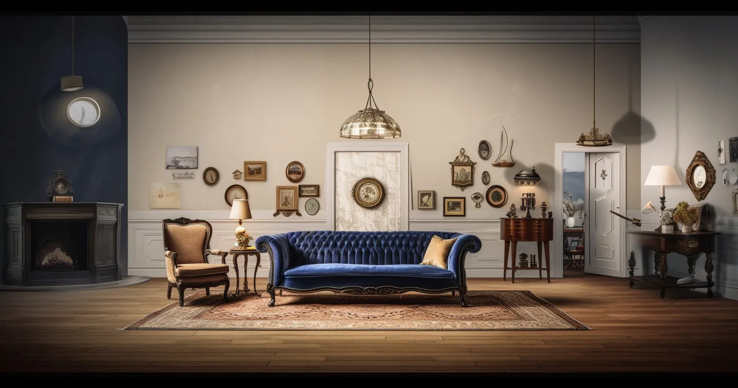 Interior Design Evolution - Time Travel