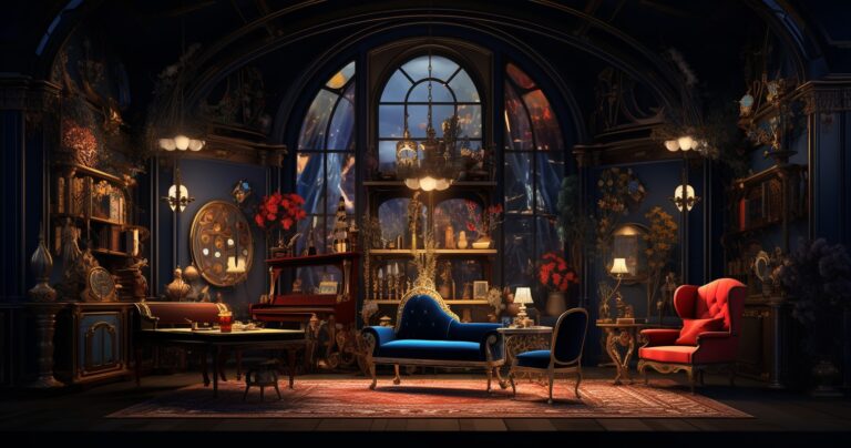 Interior Design Harmony Illustration