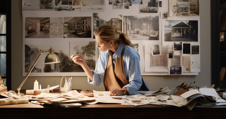 Interior Designer at Work