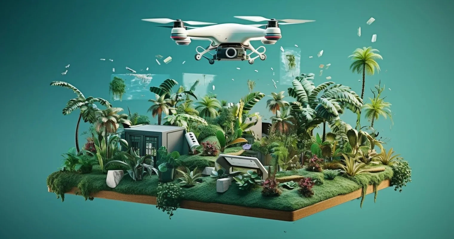 International Plant Shipping with Drone Delivery
