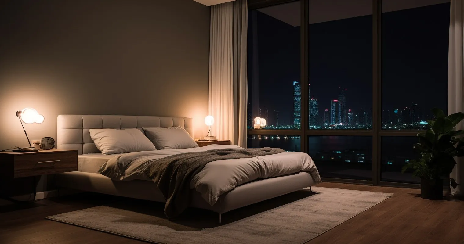 Intimate Lighting Bedroom Mood Enhancement