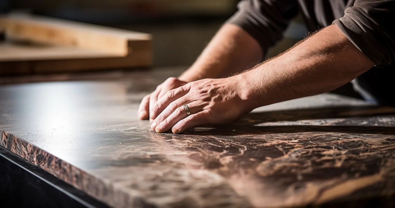 Intricate Countertop Installation