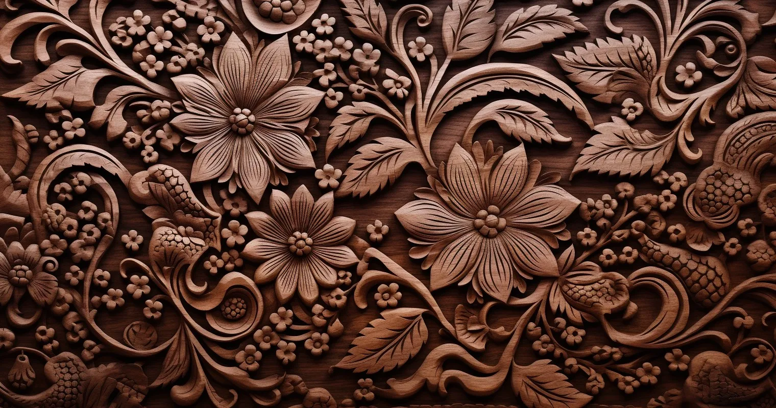 Intricate Wood Carving