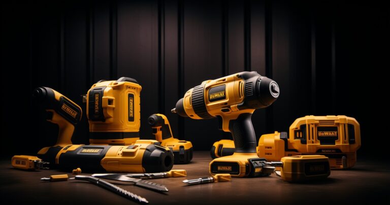 JCB Power Tools Brand Logo and Tools