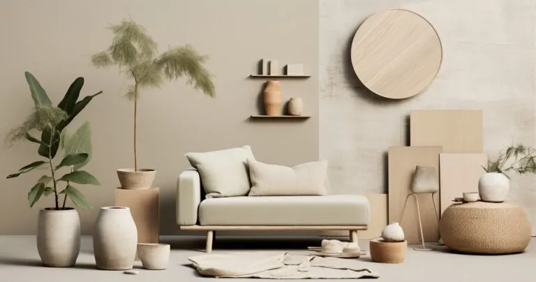 Japandi Interior Design Mood Board