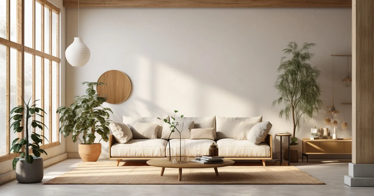 Japandi-Inspired Living Room