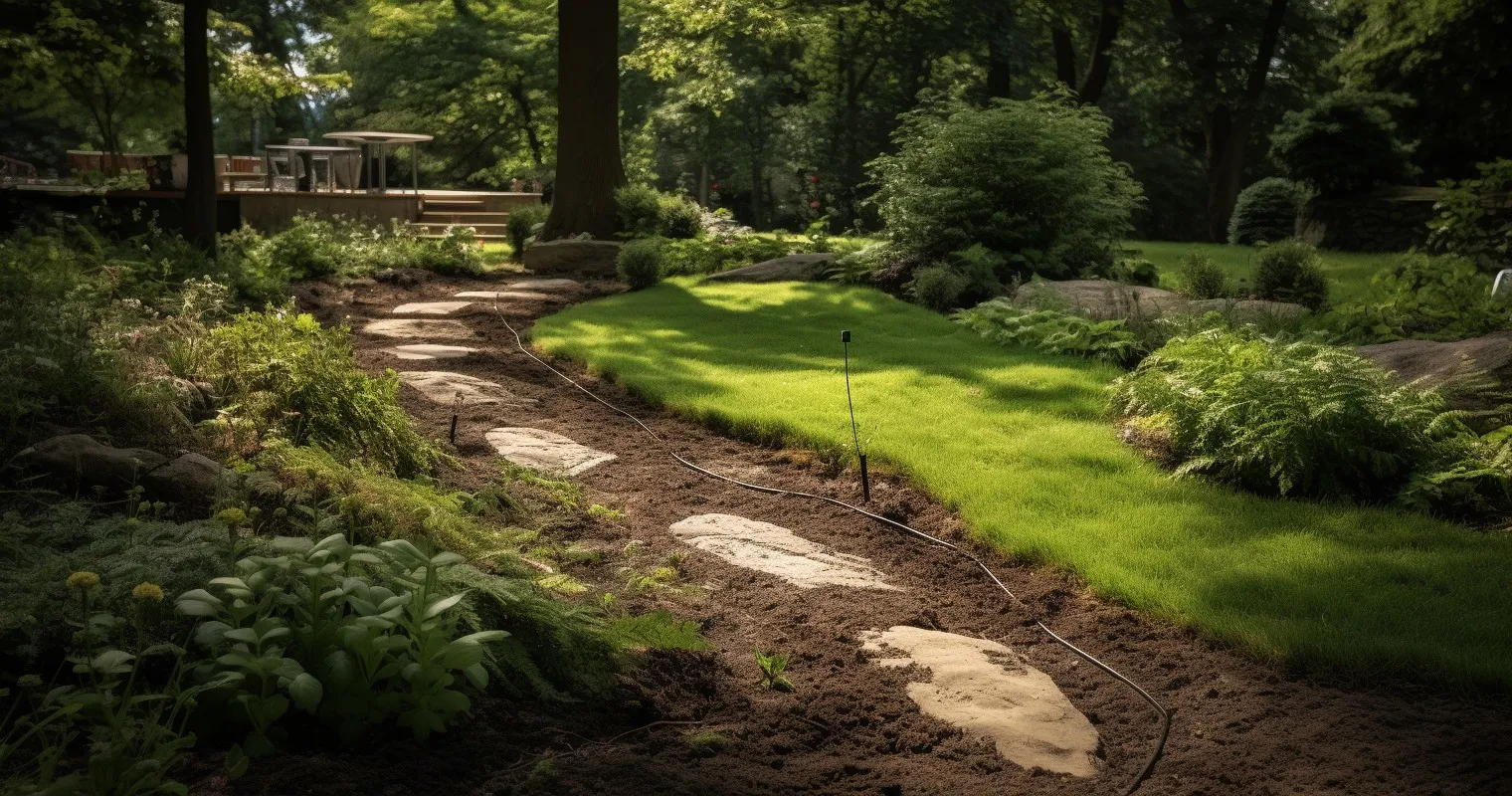 Landscaping Around Underground Wiring Access