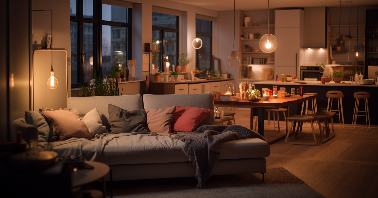Lighting Magic in Apartment Design