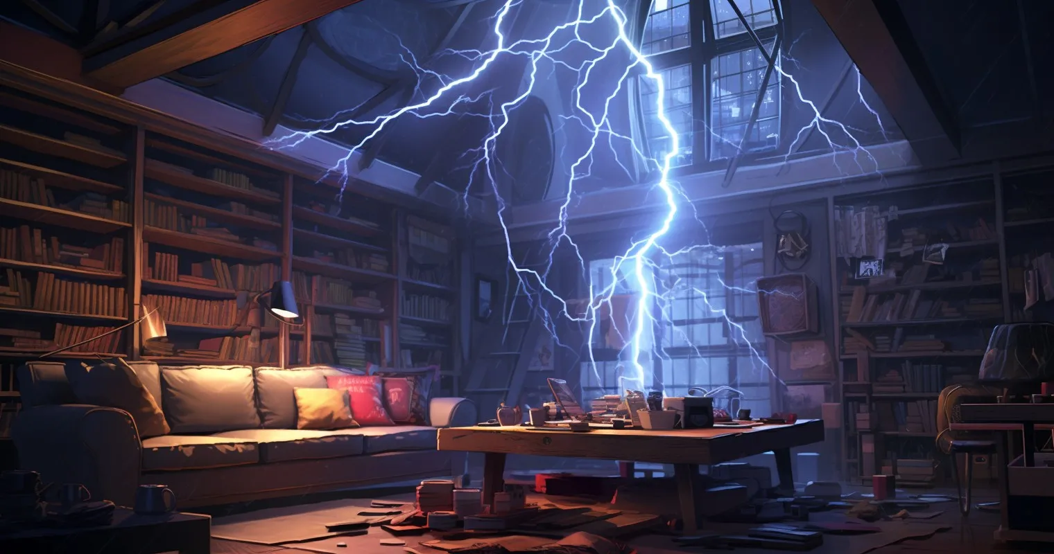 Lightning Strike in a Tech Hub