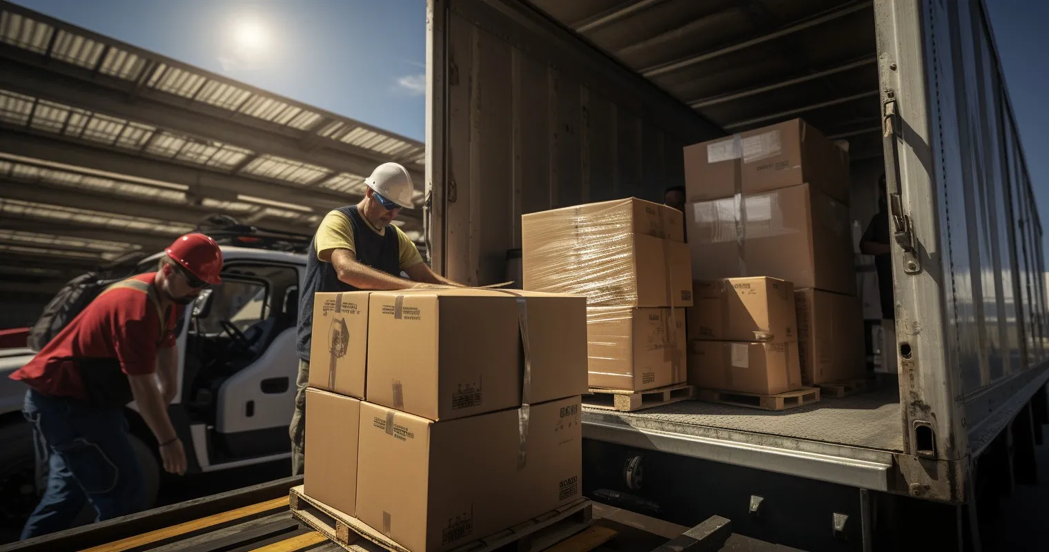 Loading Fragile Items Into Truck