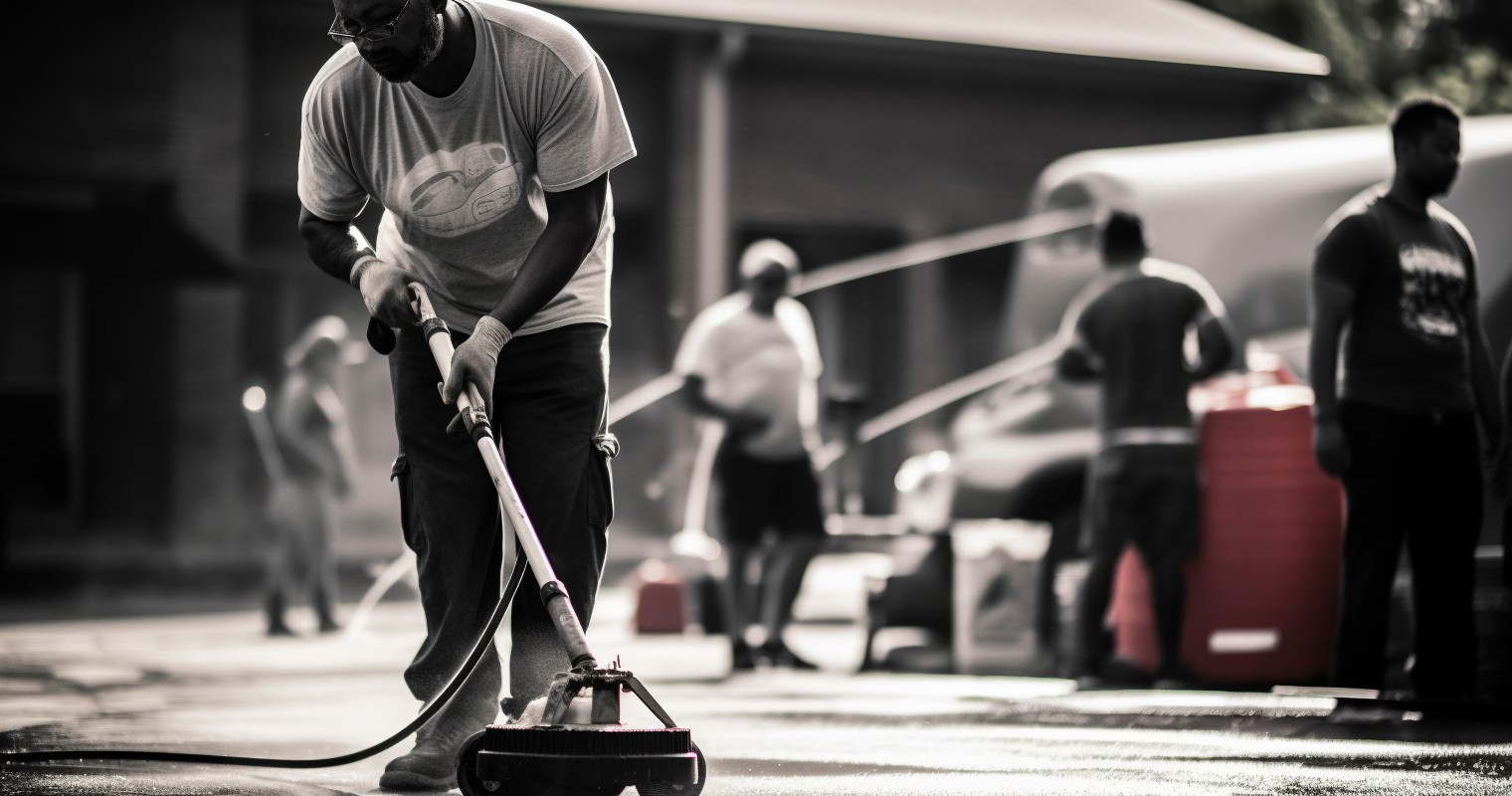 Local Community Event Showcasing Cleaning Services