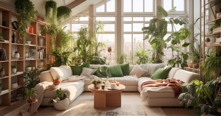 Lush Houseplant Oasis