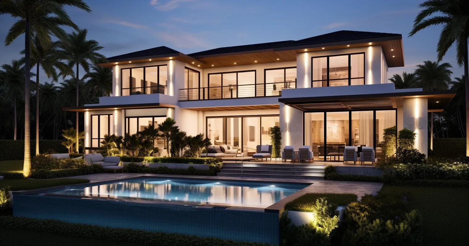 Luxurious Luxury New Construction Exterior
