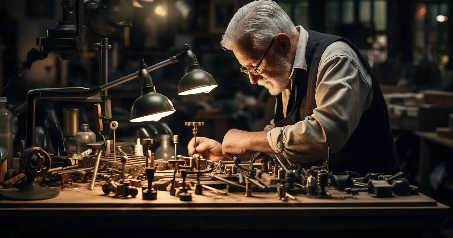 Master Craftsman at Work