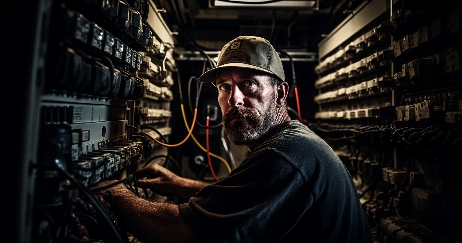 Master Electrician at Work