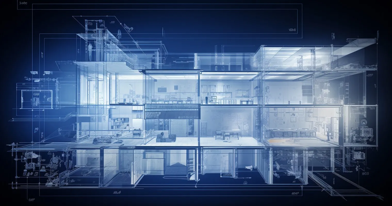 Masterful Architectural Blueprint in Detail