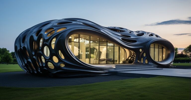 Metal Building Home Exterior