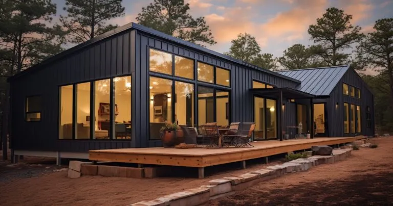 Metal Building Home Exterior