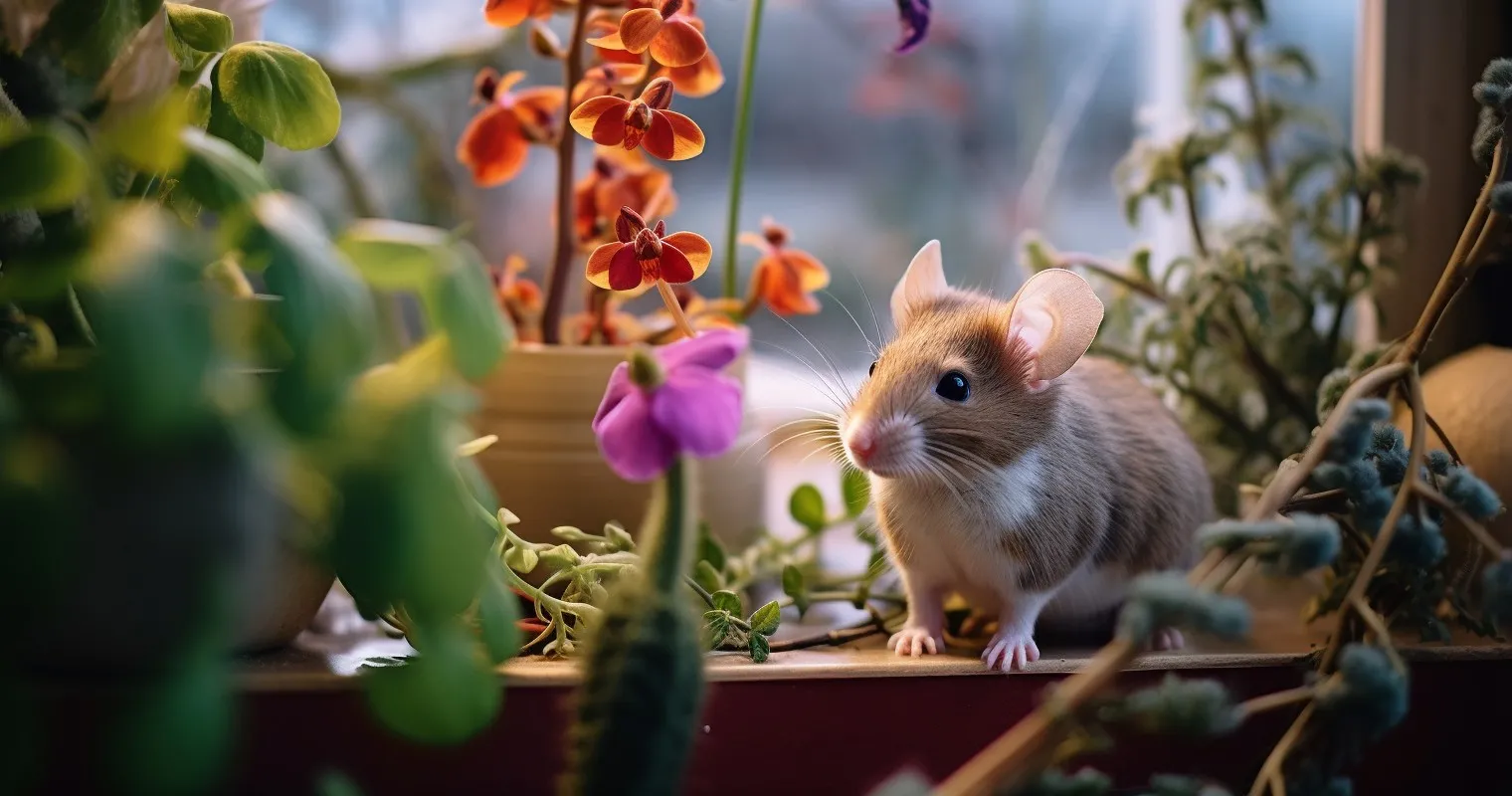 Mice and Houseplants - Coexistence in Close Quarters