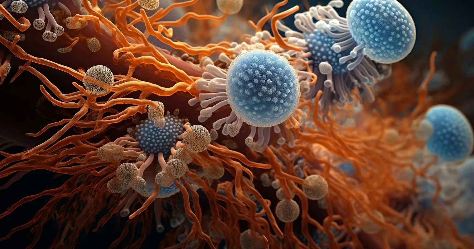 Microscopic View Of Bti Bacterium