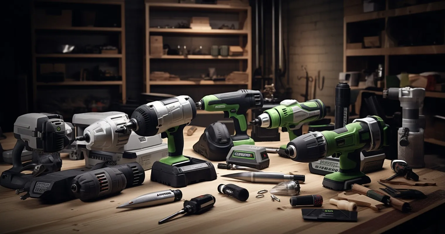 Modern Cordless Tool Collection