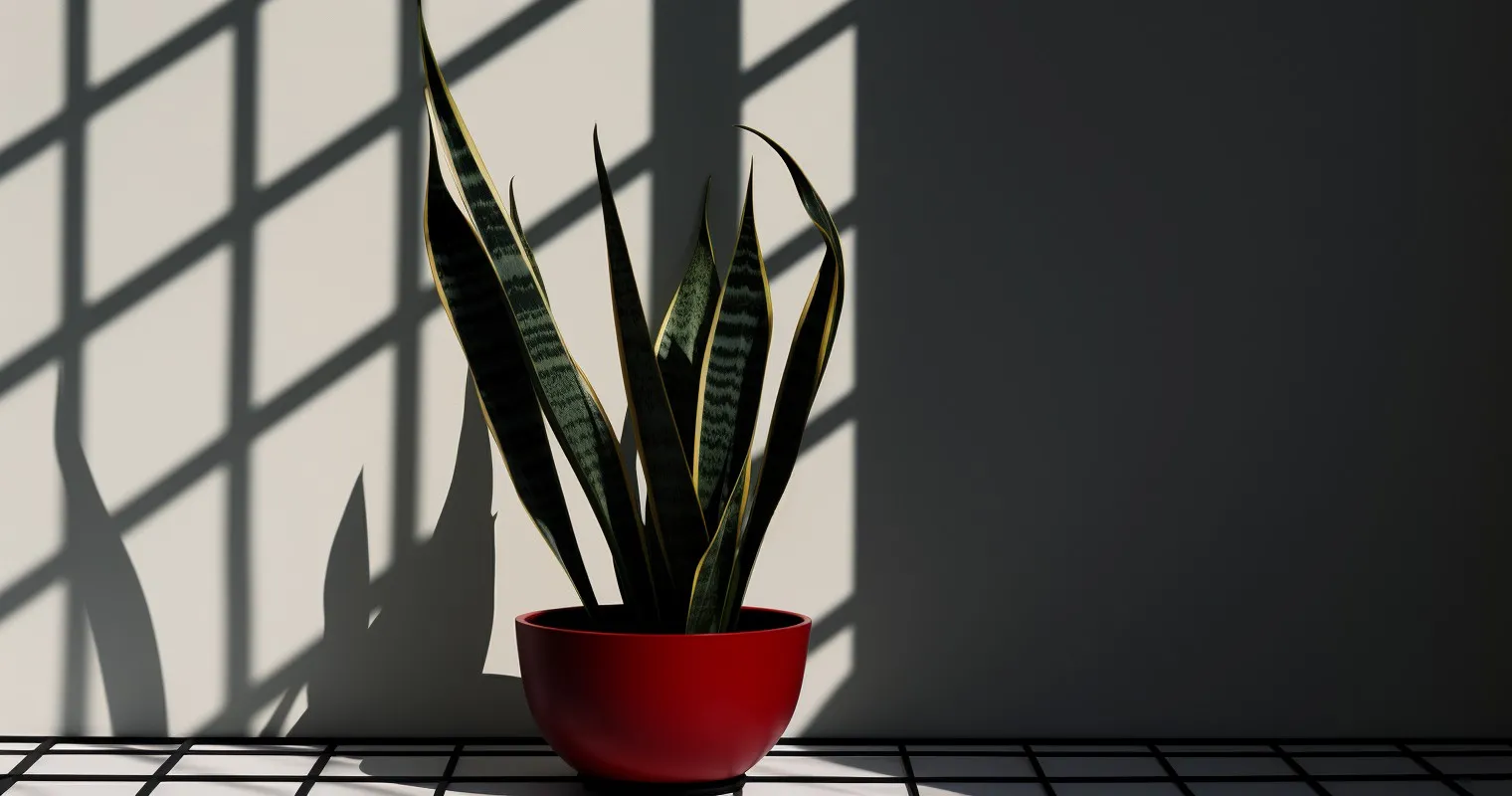 Modern Elegance of the Snake Plant