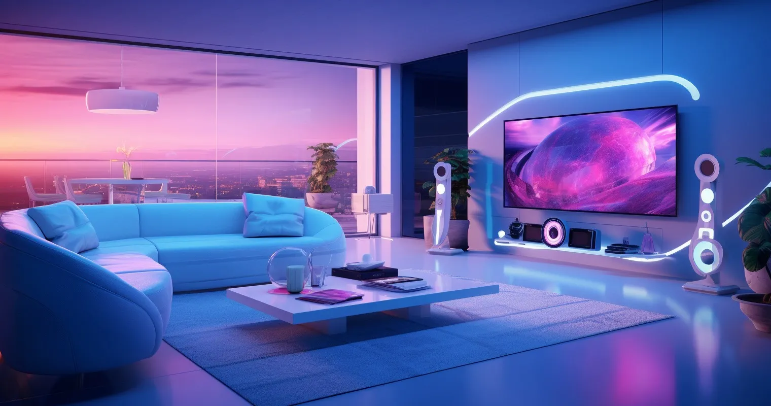 Modern Home Electrical Safety - Futuristic Vision