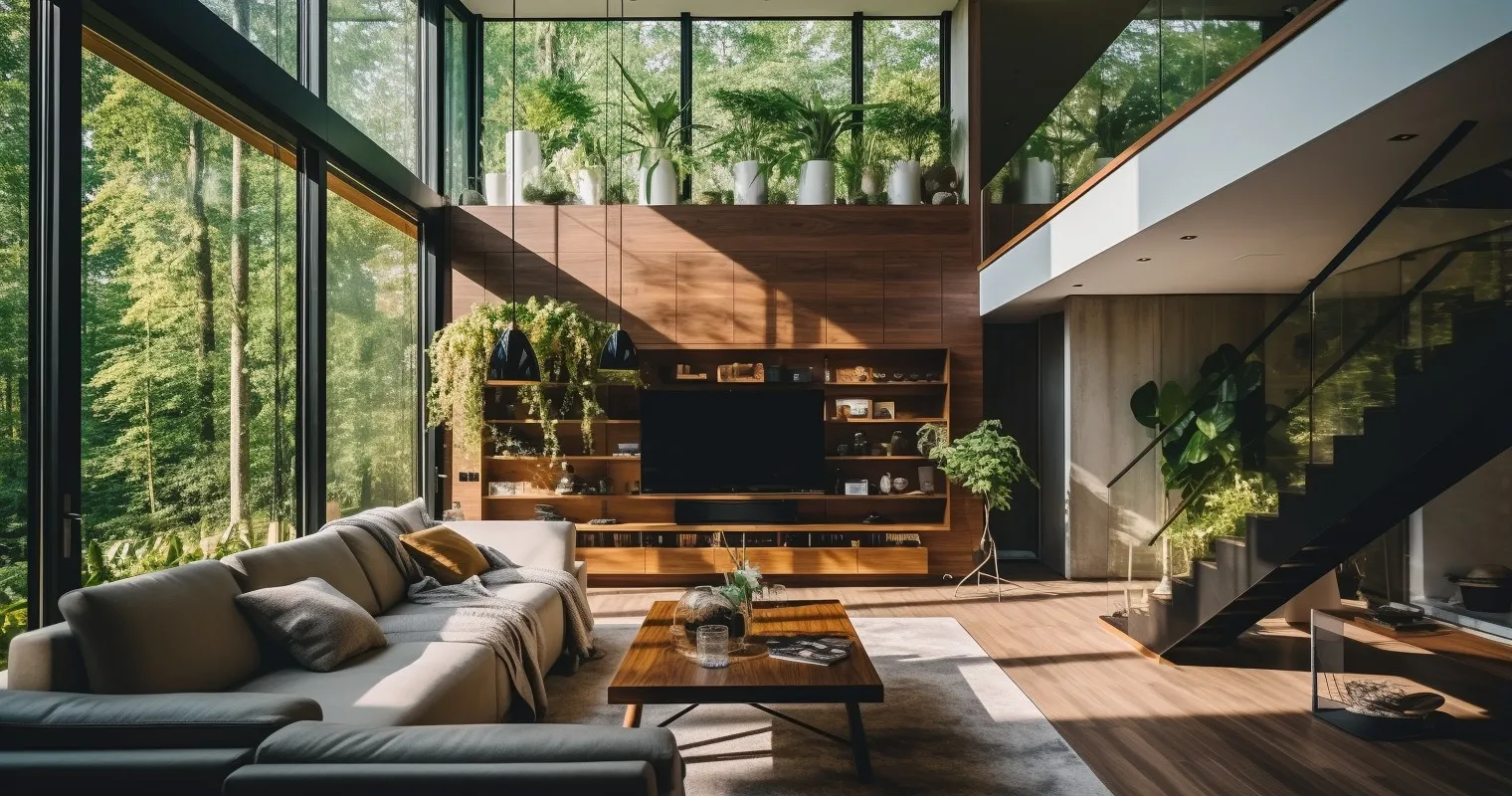Modern Home with Integrated Smart Electrical System