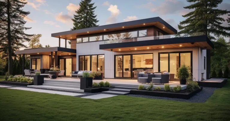 New Construction Home Exterior - Modern Design