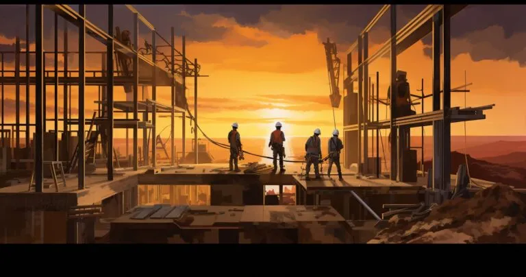 New Home Construction In Progress