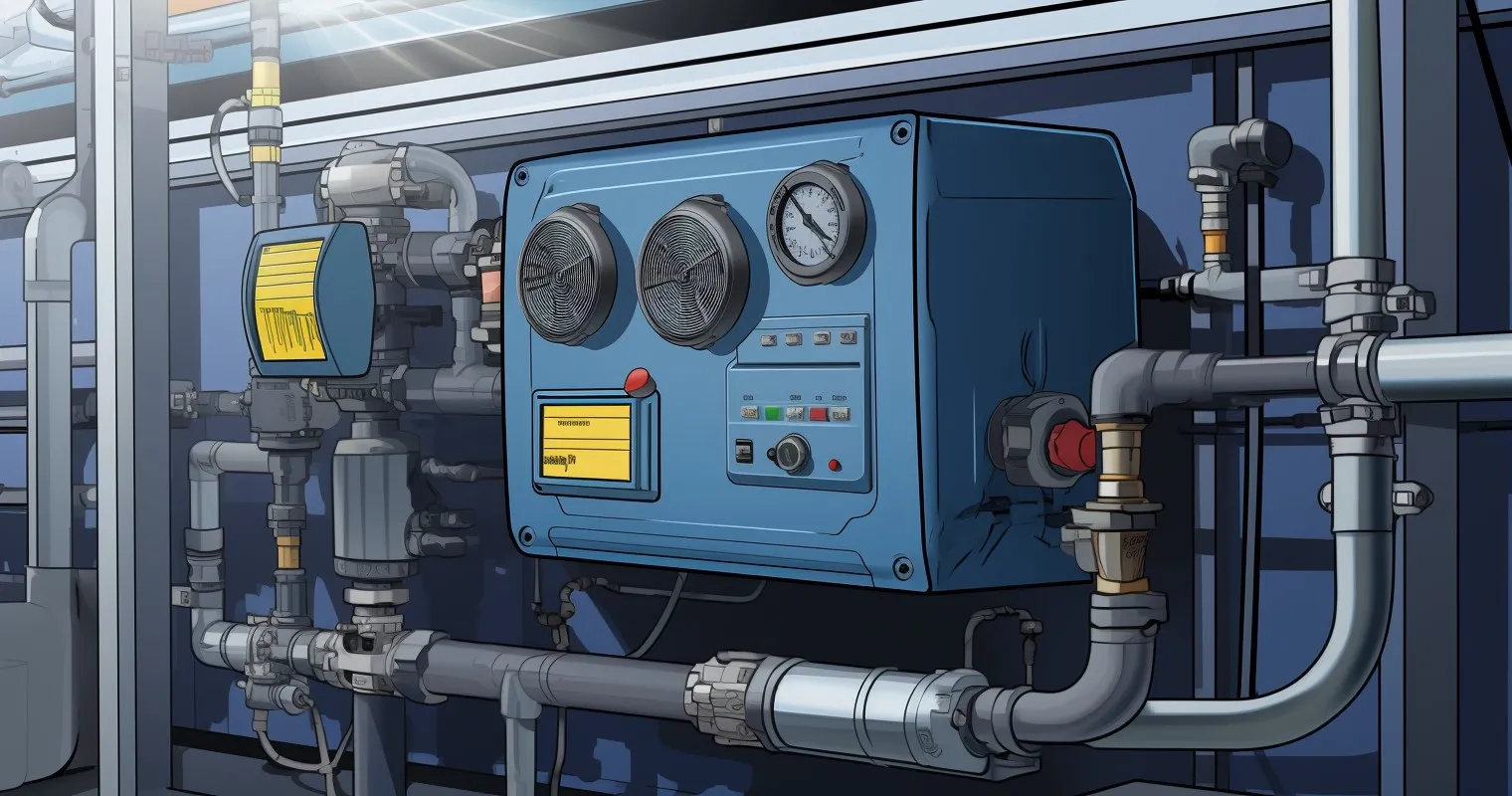 Oil Safety Controller Monitoring HVAC System