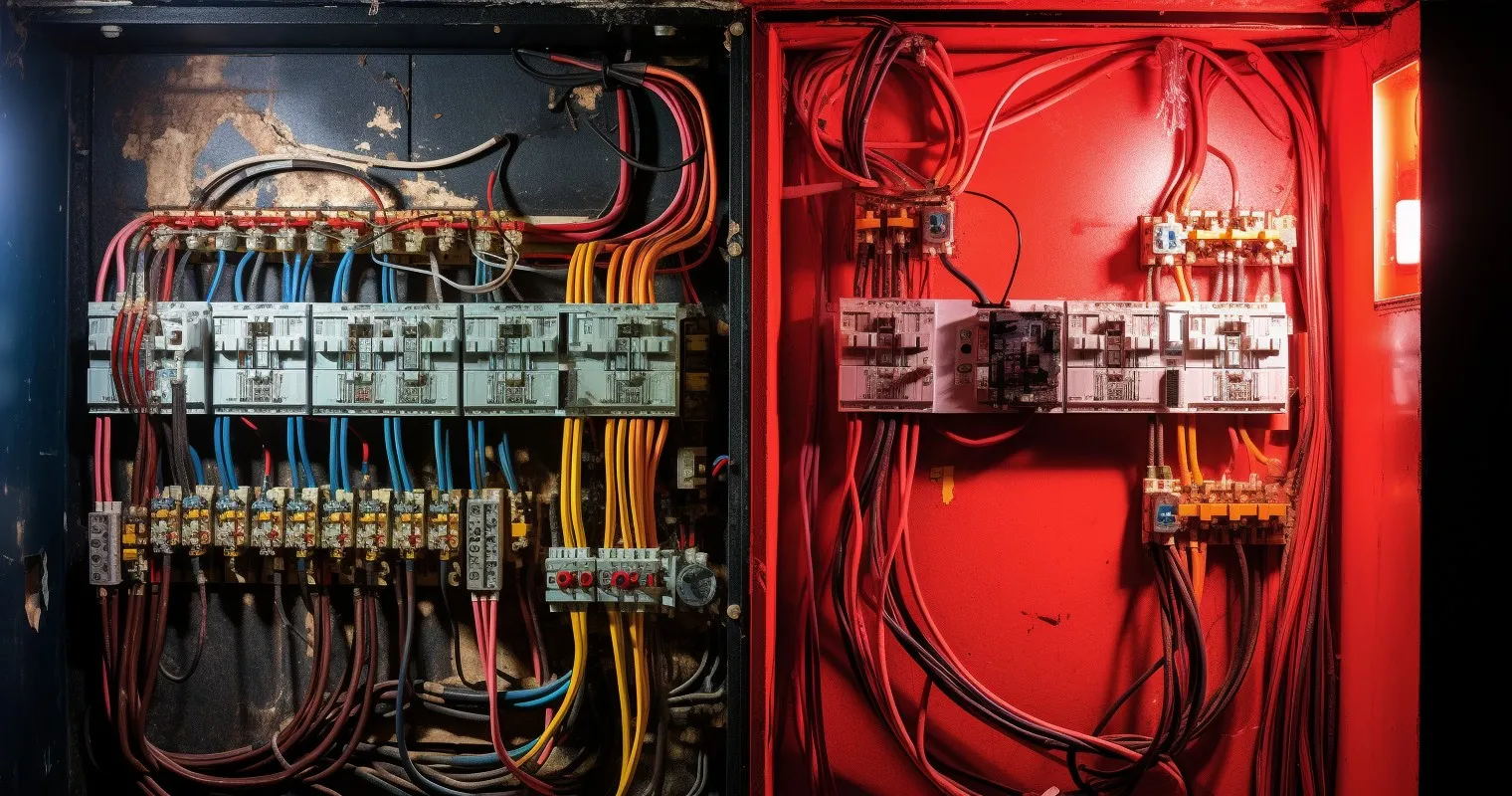 Old And New Wiring Comparison