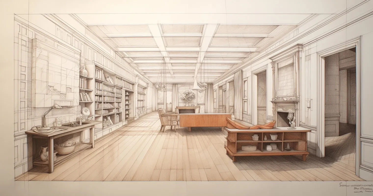 One-Point Perspective Art