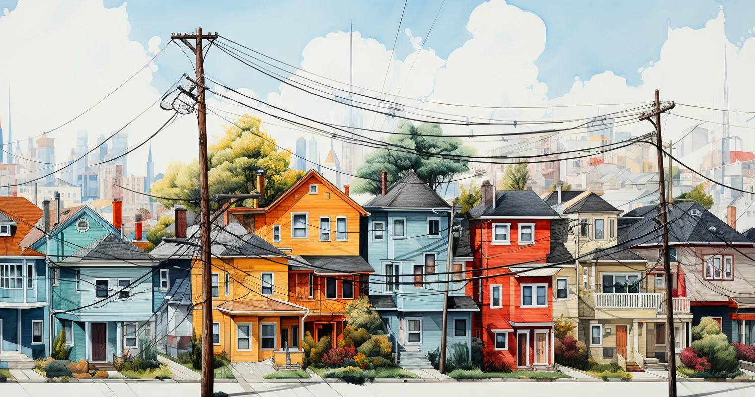 Overhead Power Lines and Home