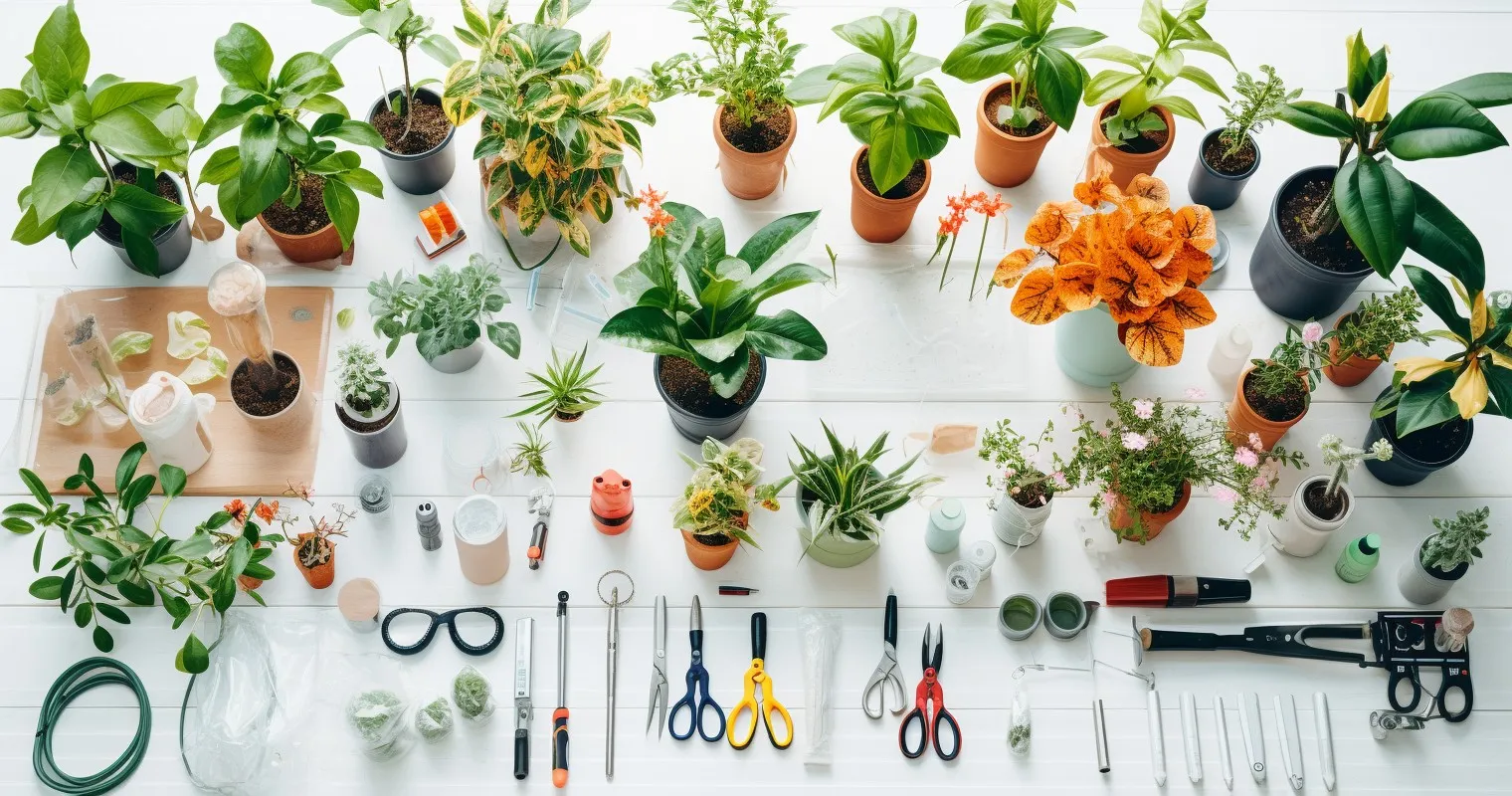 Overhead View of Propagation Workspace