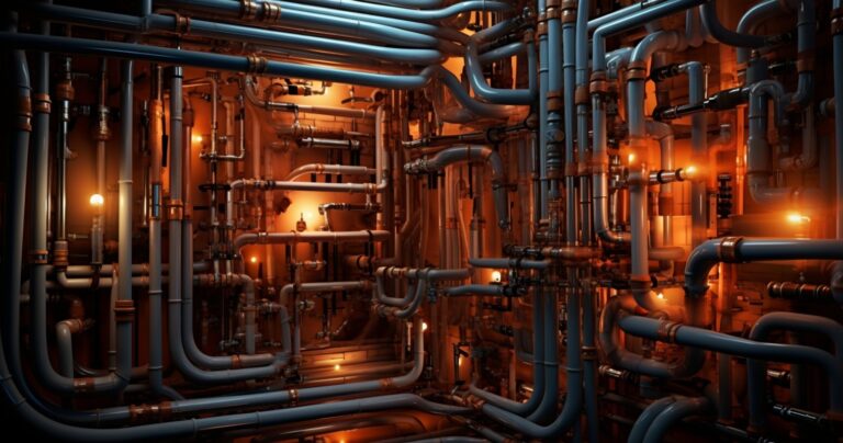 PVC Pipes And Electrical Cables