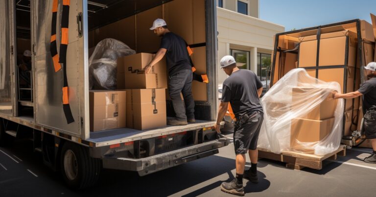 Packing Furniture In Moving Truck