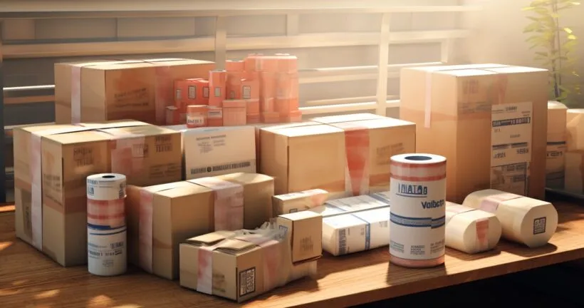 Packing Supplies Boxes, Tape, And Packing Materials