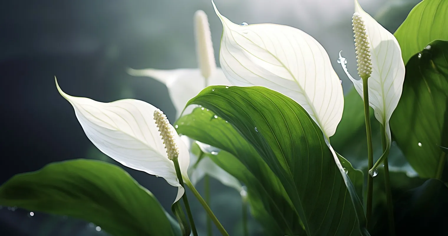 Peaceful Elegance of the Peace Lily