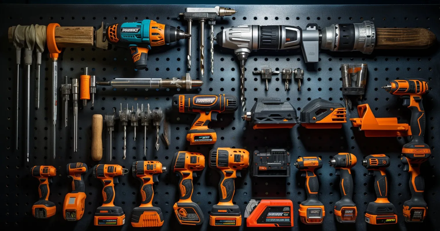 Pegboard Tool Arrangement