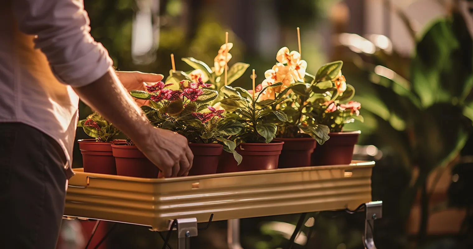 Plant Caddy in Action - Preparing for Transition