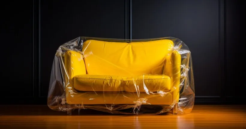 Plastic Wrap For Moving Furniture - Protection
