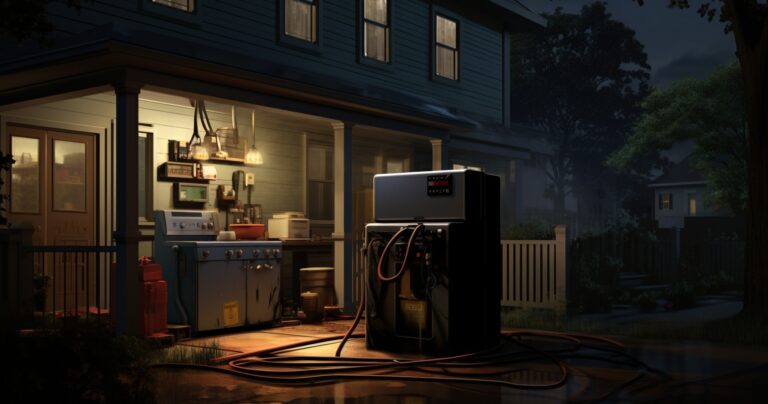 Power Outage Survival - Connect a Generator