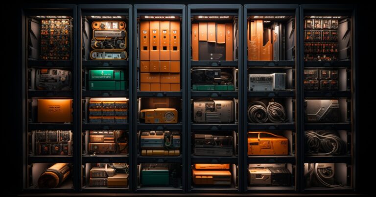 Power Tool Batteries Storage