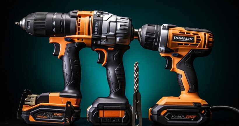 Power tool trio