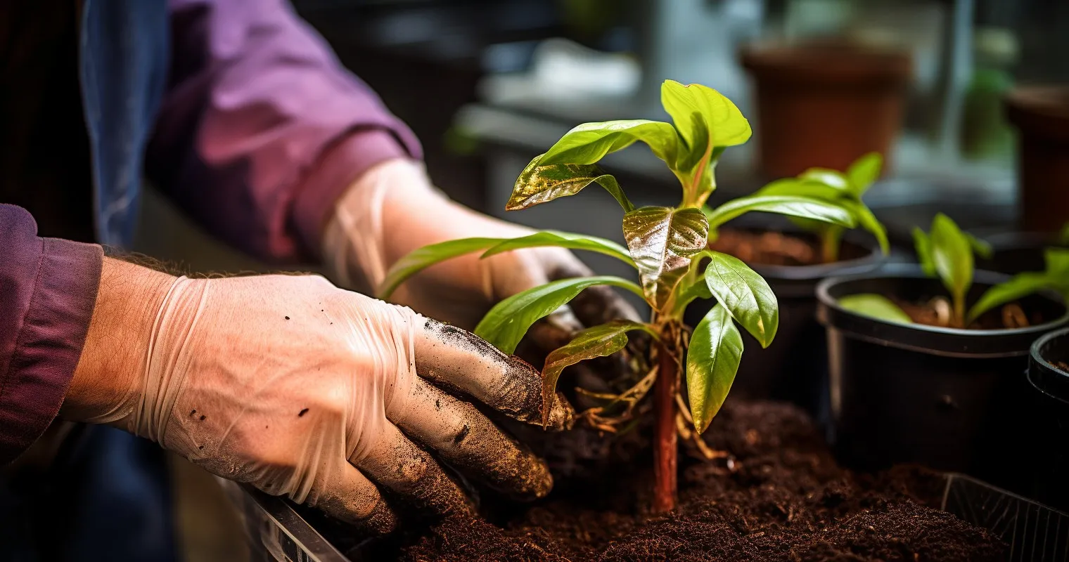 Precise Root Examination during Repotting