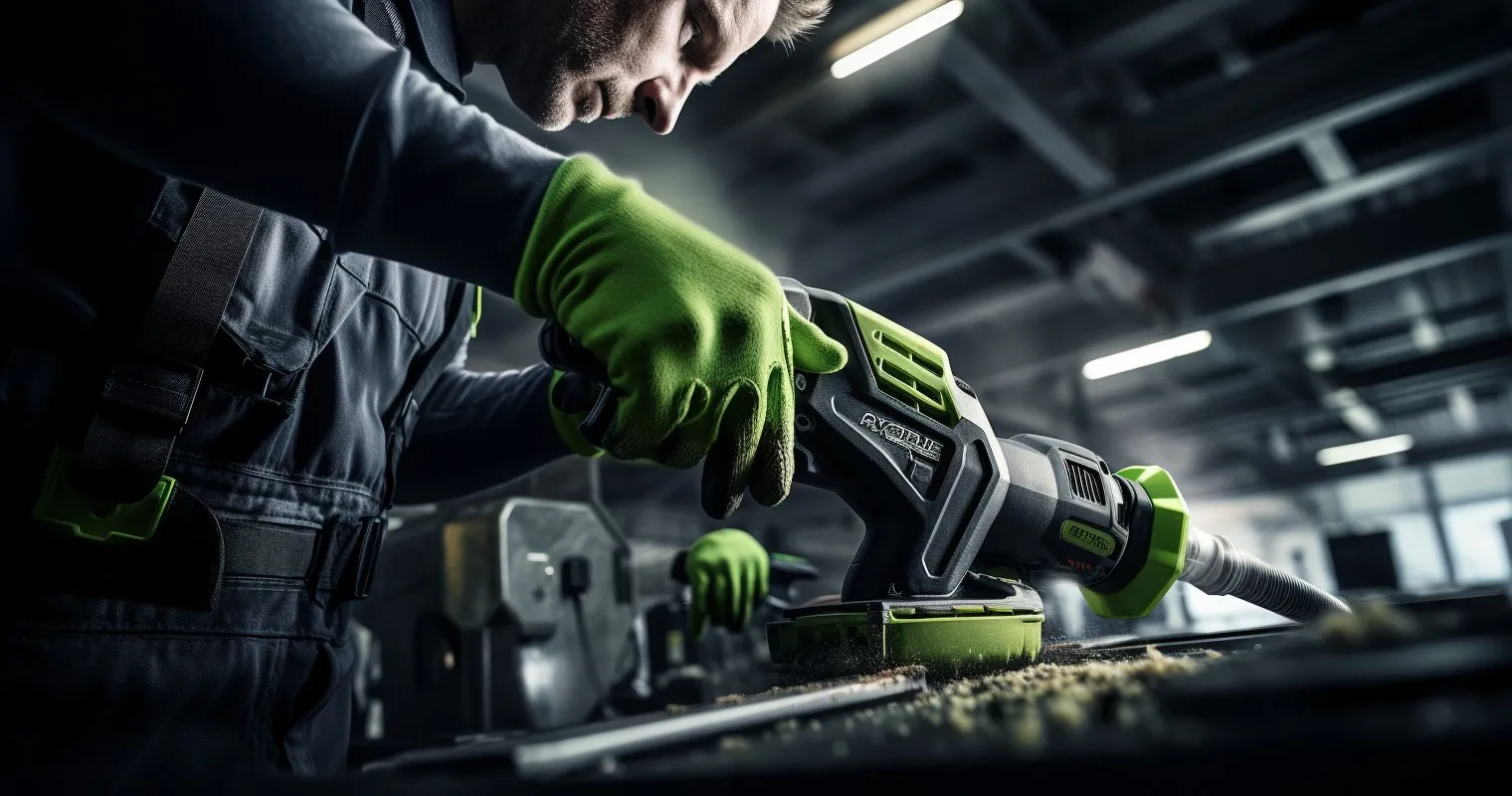 Professional Tool Cleaning Service At work