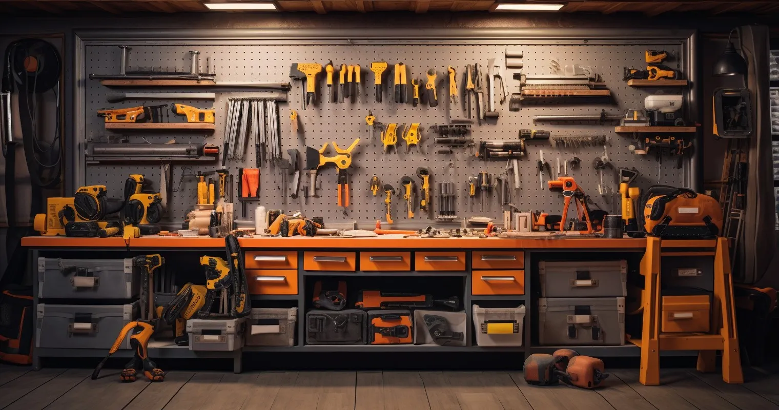 Proper Tool Storage - Artistic Composition