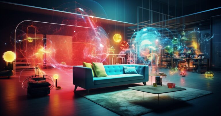 Radiation In Interior Design Concept